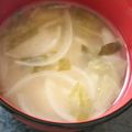 クックUL8OCM☆'s cooksnap of when they made おかわかめ×豆腐のお味噌汁♪.