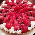 チェル6500's cooksnap of when they made 簡単！レアチーズいちごタルト.