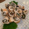クック755☆'s cooksnap of when they made さっぱり！梅のチキンロール.