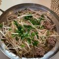 クック755☆'s cooksnap of when they made 豚肉ともやしの蒸し鍋風　柚子胡椒味.