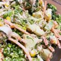 kananam's cooksnap of when they made 新玉とブロッコリーの和風サラダ.