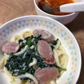 しーゆーのおかん's cooksnap of when they made 簡単10分！ほうれん草クリームうどん.