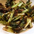 gumbyho's cooksnap of when they made おふくろの味 大根の葉の醤油炒め.