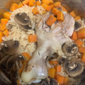 和風ツナマヨ's cooksnap of when they made 鍋で炊く！きのこと鶏の炊き込みごはん.