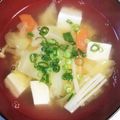 ムーミン☆ママ's cooksnap of when they made キャベツと豆腐の味噌汁♪.