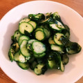 3姉妹ちゃんママ's cooksnap of when they made わかめときゅうりの酢の物☆.