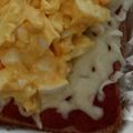 こびぃ。's cooksnap of when they made まったり美味しい✿ピザたまトースト.