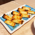 ぽんこ♡'s cooksnap of when they made 長ネギの春巻き.