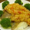 caklib's cooksnap of when they made カレイのソテー　トマトソースかけ.