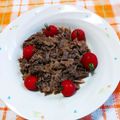 ﾁｲﾁｬﾝﾏﾏ's cooksnap of when they made 牛肉のすき煮、甘辛炒め.