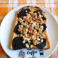 ﾁｲﾁｬﾝﾏﾏ's cooksnap of when they made 朝食に♪ココナッツフルグラチョコトースト.