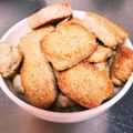 ひなたんママ＠★☆'s cooksnap of when they made ほんのり甘塩っぱい【全粒粉クッキー】.