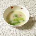 puniＫ's cooksnap of when they made 春キャベツとベーコンのみるく味噌汁.
