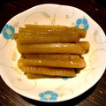 naopon☆'s cooksnap of when they made キャラブキ(栽培ふきを使って).