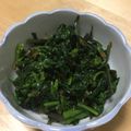 美羽凌's cooksnap of when they made 山菜・しどけのおひたしおかか和え.