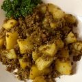 miimiimi's cooksnap of when they made ビールがうまい！ドライカレー風ポテト.