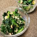ｎｕｋａｄｕｋｅ's cooksnap of when they made (σ・∀・)σ　ホウレン草のツナ味噌あえ.