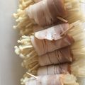 j30sho29's cooksnap of when they made えのきのベーコン巻き♪ポン酢味.