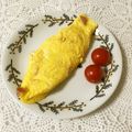 puniＫ's cooksnap of when they made ふわっふわ ベーコンのオムレツ.