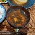 モルミキ☆'s cooksnap of when they made あおさと豆腐の味噌汁 *☻*.