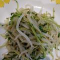 ｽｶｲﾌｨｯｼｭ☆'s cooksnap of when they made 簡単！激安！ヘルシー！もやしの鶏がら和え.