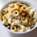 azbjbn's cooksnap of when they made ちくわと豆腐の卵とじ丼.