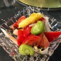 Q’s's cooksnap of when they made 新玉ねぎとそら豆のナムル.