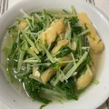 matsu1016's cooksnap of when they made 水菜とお揚げのさっと炒め.