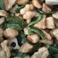 akihimekko's cooksnap of when they made ☆簡単♪ピーマンと鶏肉の照り焼き炒め☆.