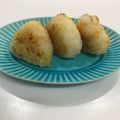 ❁Abake❁'s cooksnap of when they made ✿カレー風味の焼きおにぎり✿.