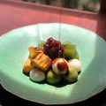 natsuーko's cooksnap of when they made 抹茶の白玉あんみつ.