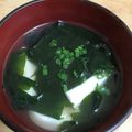 petokko's cooksnap of when they made 豆腐とわかめのすまし汁.