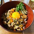 ktmsora's cooksnap of when they made 即席☆豚ひきと野菜のそぼろ丼☆.