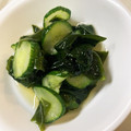 ＊＊パピコ＊＊'s cooksnap of when they made ワカメとキュウリの酢の物.