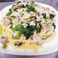 ひなたんママ＠★☆'s cooksnap of when they made ☆超簡単☆豚肉とほうれん草の和風パスタ.