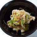 hadomi's cooksnap of when they made 簡単！鶏皮酢(´ω｀).