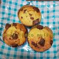 アッキータン's cooksnap of when they made 簡単！豆腐でマフィンinチョコチップ♪.