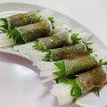 みかんどんどこ's cooksnap of when they made シソ香る♪＊生ハムの大根サラダ巻き＊.