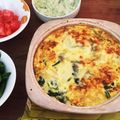 あすあきままん's cooksnap of when they made 簡単生地無しキッシュ☆.