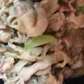 ma___111's cooksnap of when they made お弁当★ブロッコリーの茎と豚バラ炒め.