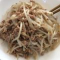 フランクフルトJr's cooksnap of when they made 簡単☆もやしとひき肉の中華あんかけ.