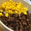 하루나's cooksnap of when they made 菜箸でくるくる◎ふんわり極上鶏そぼろ.