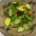 シオンパンナ's cooksnap of when they made 簡単！即席！おつまみきゅうり！.