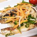 tera☆mix's cooksnap of when they made ししゃもと香味野菜の南蛮漬け風マリネ.