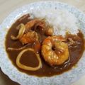 berry♥'s cooksnap of when they made 本格的！フルーティ！絶品シーフードカレー.