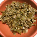 sakutakuhitoshu's cooksnap of when they made うまっ♡スイカの皮と味付け鯖缶で簡単煮物.