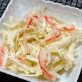 nosso's cooksnap of when they made キャベツとカニカマの和風サラダ.