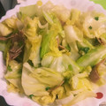 クックR126AP☆'s cooksnap of when they made キャベツとベーコンとネギの炒めもの.