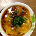 ﾋﾟｰﾄ's cooksnap of when they made プロのレシピ★やさしいかにたま★.