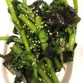 つぇー's cooksnap of when they made 春菊と海苔のナムル.